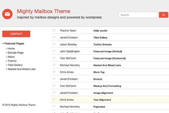 Mailbox Theme